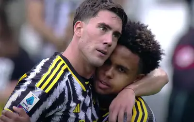 Dusan Vlahovic e Weston McKennie