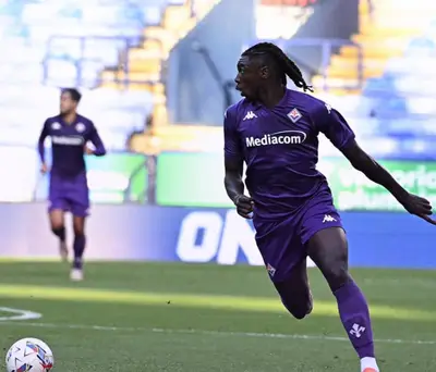 Kean, crediti foto profilo Facebook ACF Fiorentina