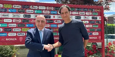 Galliani e Nesta, foto ufficiale Monza