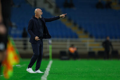 BURAYDAH, SAUDI ARABIA - JANUARY 30: Stefano Pioli coach of Al Nassr