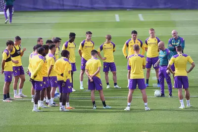 Italiano Squadra Fiorentina Viola Park (ph. G.Morini)