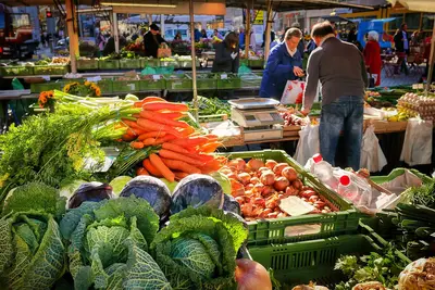 mercato verdura