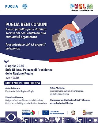 locandina Conferenza Puglia Beni Comuni