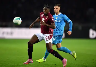 Duvan Zapata in Torino Napoli