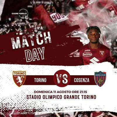 Torino Cosenza Coppa Italia