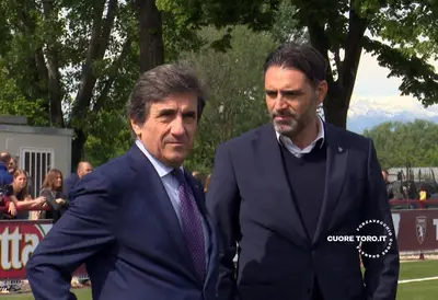 Urbano Cairo e Davide Vagnati