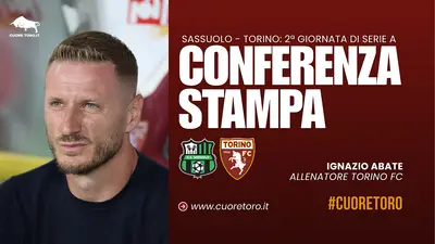 Sassuolo Torino: Ignazio Abate in conferenza stampa