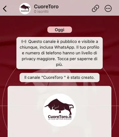 Canale Whatsapp