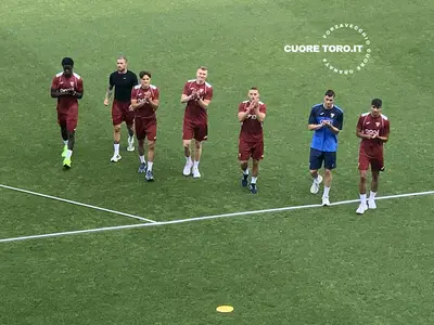 Allenamento al Filadelfia
