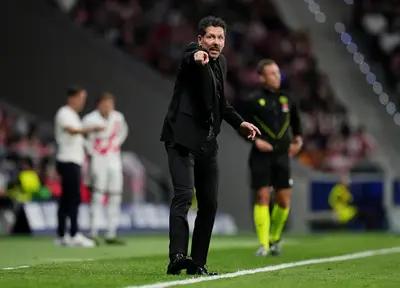 Diego Simeone, allenatore dell'Atletico Madrid