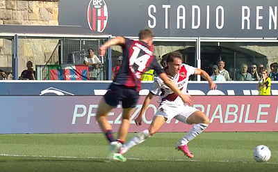 Heggem su Oristanio, è rigore in Bologna Torino