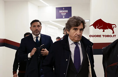 Urbano Cairo e Davide Vagnati