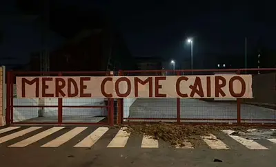 Filadelfia, striscione di protesta contro Cairo e i giocatori