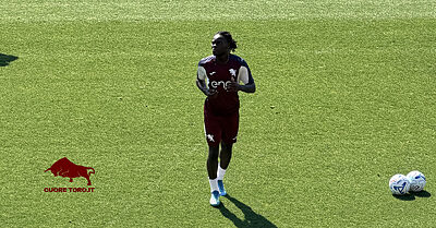 Wisdom Acquah, allenamento al Filadelfia