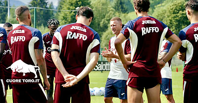 Ignazio Abate, allenamento al Pinzolo