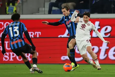 Emirhan Ilkhan, centrocampista del Torino, ha giocato bene nella ripresa contro l'Atalanta