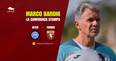 Inter Torino, Marco Baroni in conferenza stampa