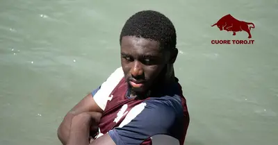 Ali Dembele a Pinzolo