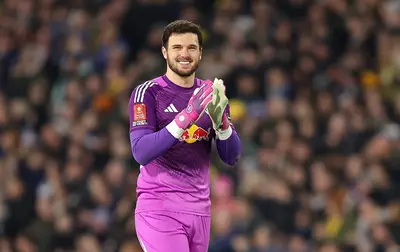 Lucas Perri, portiere brasiliano del leeds united