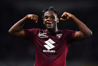 Duvan Zapata, attaccante del Torino Fc
