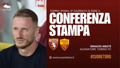 Torino Roma: la conferenza stampa di Ignazio Abate