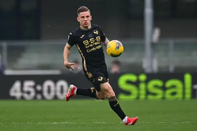 Tomas Suslov, centrocampista dell'Hellas Verona