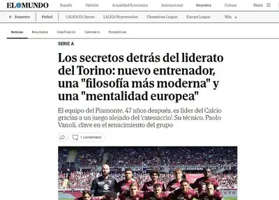 l'articolo de El Mundo