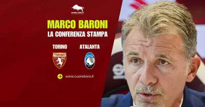 Torino Atalanta, Baroni in conferenza stampa