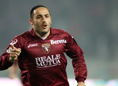 David Di Michele con la maglia del Torino Fc