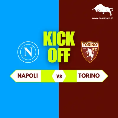 Napoli Torino, kick off