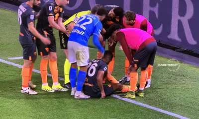 Koffi Djidji infortunio in Napoli Torino