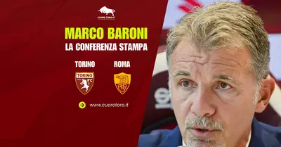 Torino Roma, Marco Baroni in conferenza stampa