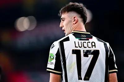 Lorenzo Lucca, attaccante dell'Udinese