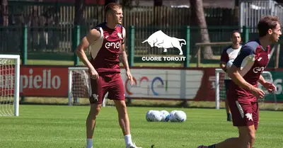 Ivan Ilic, allenamento a Pinzolo