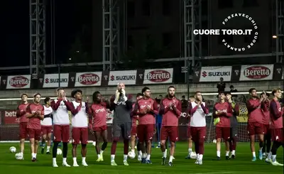 Allenamento Torino al Filadelfia