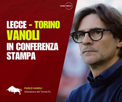 Paolo Vanoli, conferenza stampa alla vigilia di Lecce Torino