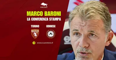 Torino Udinese, conferenza stampa Marco Baroni