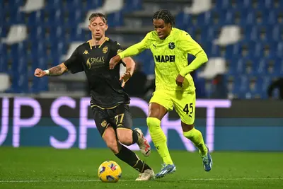 Nicolò Bertola in Sassuolo Spezia