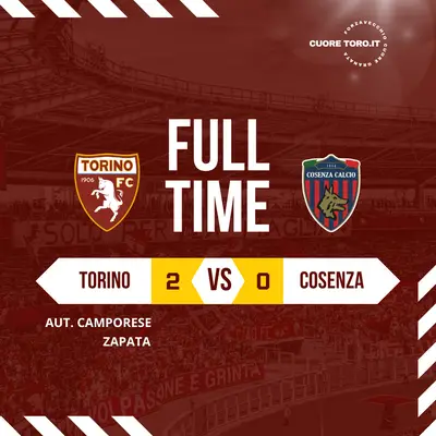 Coppa Italia Torino-Cosenza