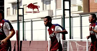 Rafik Belghali, allenamento al Filadelfia, Torino