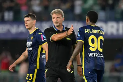 Marco Baroni e Michael Folorunsho, Hellas Verona