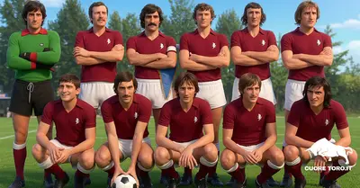 La formazione del Torino Calcio campione d'Italia 1975-1976