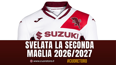 Maglia Away Torino Fc 2026 2026 joma