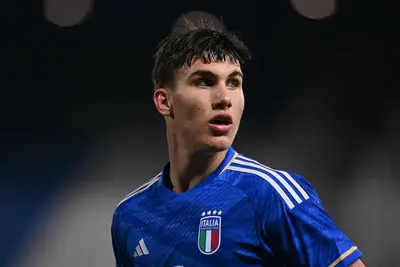 Cesare Casadei, centrocampista dell'Italia Under 21