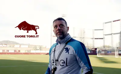 Roberto D'Aversa, allenamento al Filadelfia