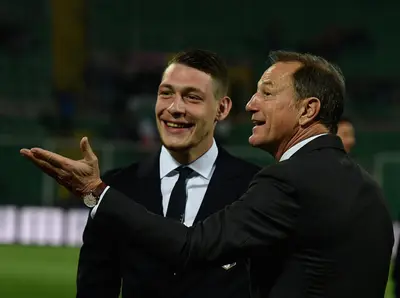 Gianni De Biasi e Andrea Belotti