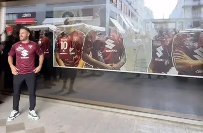 Vlasic testimonial nuova maglia Torino Fc