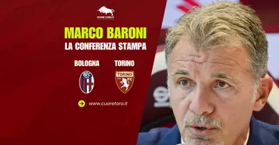 Bologna Torino, Marco Baroni in conferenza stampa