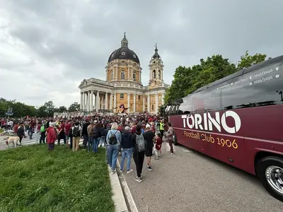 4 maggio: il piazzale della Basilica di Superga