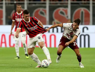Samuele Ricci in Milan Torino